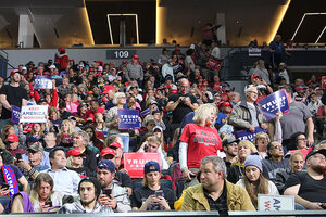 MAGA megafans travel miles to see Donald Trump and each other